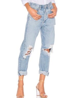 Agolde 90’s Mid Rise Loose Fit in Fall Out